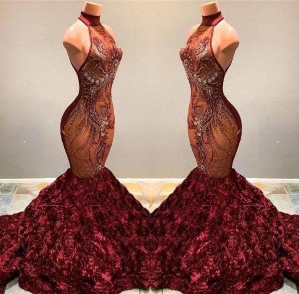 2022 stunning african mermaid prom dresses burgundy long high neck beading crystal ruffles flowers women pageant party gowns 7323389, Black
2022 stunning african mermaid prom dresses burgundy long high neck beading crystal ruffles flowers women pageant party gowns 7323389, Black