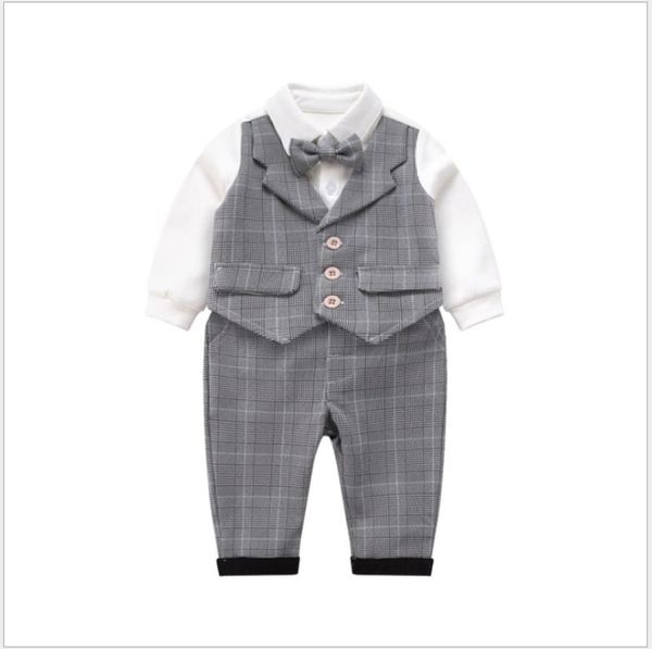 good quality baby boys gentleman style clothing sets toddler vest romperspants 2pcs set infant suit newborn clothes outfits2078811, White
good quality baby boys gentleman style clothing sets toddler vest romperspants 2pcs set infant suit newborn clothes outfits2078811, White