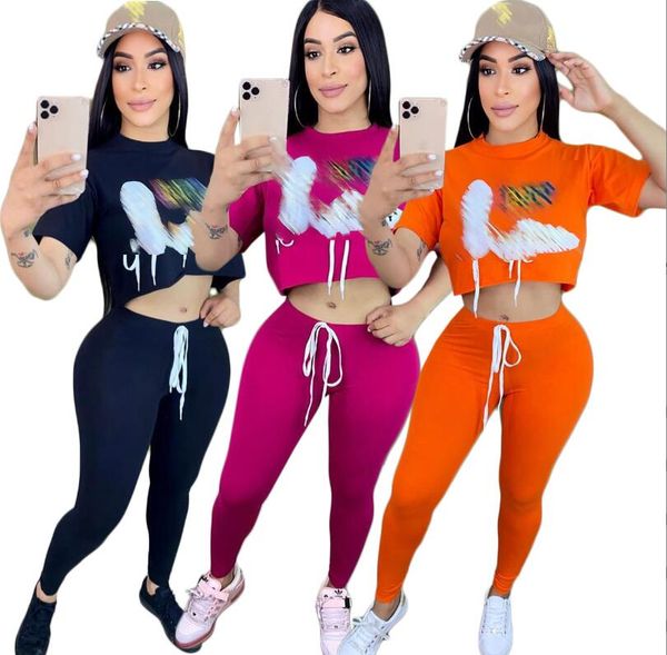 women's tracksuits 2023 new fashion summer new fashion print letter short sleeve+pantswomen's two piece set luxury brand women, Gray
women's tracksuits 2023 new fashion summer new fashion print letter short sleeve+pantswomen's two piece set luxury brand women, Gray