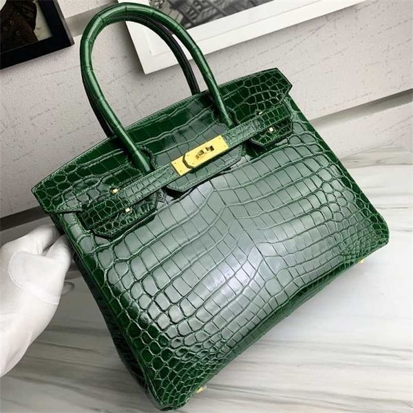 designer birkins h ermeess crocodile leather handmade high-end nile 30 emerald customizedqq with logo
designer birkins h ermeess crocodile leather handmade high-end nile 30 emerald customizedqq with logo