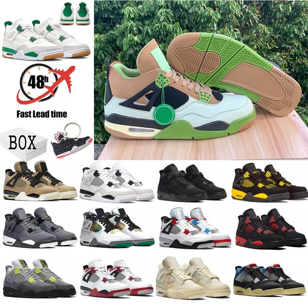 with box men women basketball shoes jumpman 4 4s sneaker grogu military frozen moments red thunder sail white oreo pure money dark mocha uni
with box men women basketball shoes jumpman 4 4s sneaker grogu military frozen moments red thunder sail white oreo pure money dark mocha uni