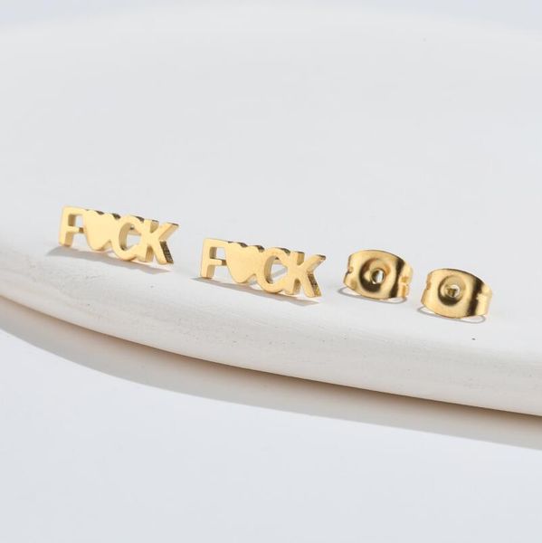 european and american geometry simple love shaped women's earrings ins fashionable personality retro english alphabet combination fack, Golden;silver
european and american geometry simple love shaped women's earrings ins fashionable personality retro english alphabet combination fack, Golden;silver