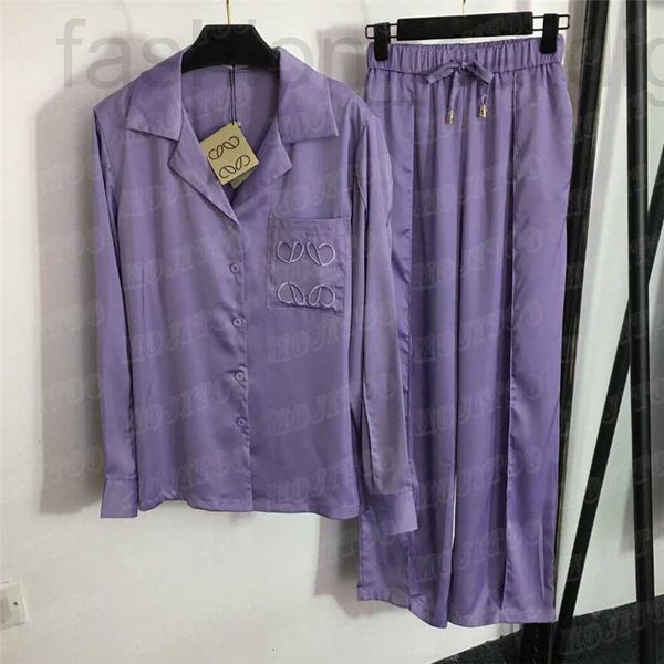 women's sleepwear designer embroidered pattern shirts pants for long sleeve shirt drawstring elastic waist wide leg pant casual suits 0, Black;red
women's sleepwear designer embroidered pattern shirts pants for long sleeve shirt drawstring elastic waist wide leg pant casual suits 0, Black;red