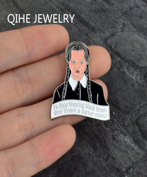 wednesday enamel pin brooches gothic movie character girl lapel badges punk black jewelry5983987, Gray
wednesday enamel pin brooches gothic movie character girl lapel badges punk black jewelry5983987, Gray