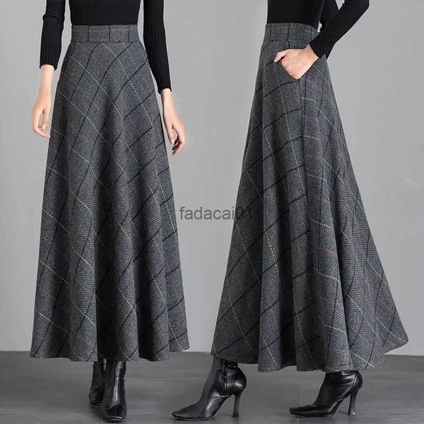 autumn elegant zipper elastic waist aline skirt women clothing office lady plaid high waist long dress ladies fashion pleated l230621, Black
autumn elegant zipper elastic waist aline skirt women clothing office lady plaid high waist long dress ladies fashion pleated l230621, Black