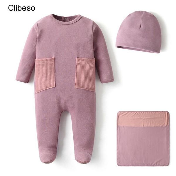 rompers 2023 baby girl tight cotton footies with hats blankets born waffler pockets clothes 230630, Blue
rompers 2023 baby girl tight cotton footies with hats blankets born waffler pockets clothes 230630, Blue