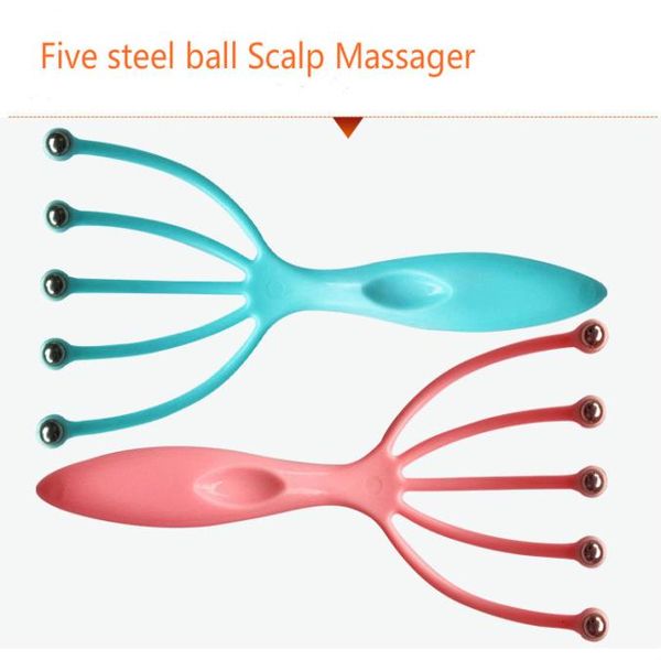 scalp massager steel ball head massage relaxation five finger massager for head7623151
scalp massager steel ball head massage relaxation five finger massager for head7623151