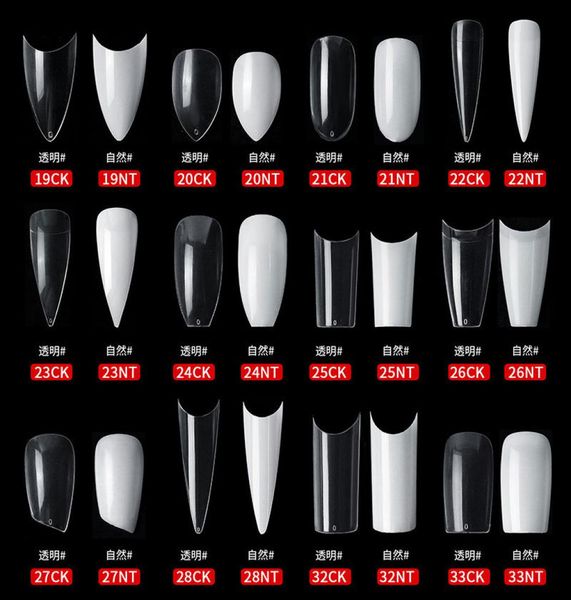 500pcsbag natural clear false acrylic nail tips fullhalf cover french sharp coffin ballerina fake nails uv gel manicure tools hp2909282, Red;gold
500pcsbag natural clear false acrylic nail tips fullhalf cover french sharp coffin ballerina fake nails uv gel manicure tools hp2909282, Red;gold