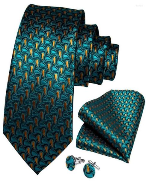 bow ties quality men tie teal green gold paisley design silk wedding for handky cufflink gift set dibangu business sjt73309324566, Black;gray
bow ties quality men tie teal green gold paisley design silk wedding for handky cufflink gift set dibangu business sjt73309324566, Black;gray