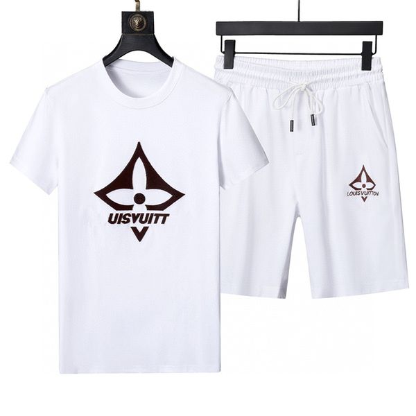 designer t-shirt mens tracksuits fashion cargo shorts 2 piece sets summer mens tracksuit casual clothing sweatshirt short sleeve sportswear, Gray
designer t-shirt mens tracksuits fashion cargo shorts 2 piece sets summer mens tracksuit casual clothing sweatshirt short sleeve sportswear, Gray