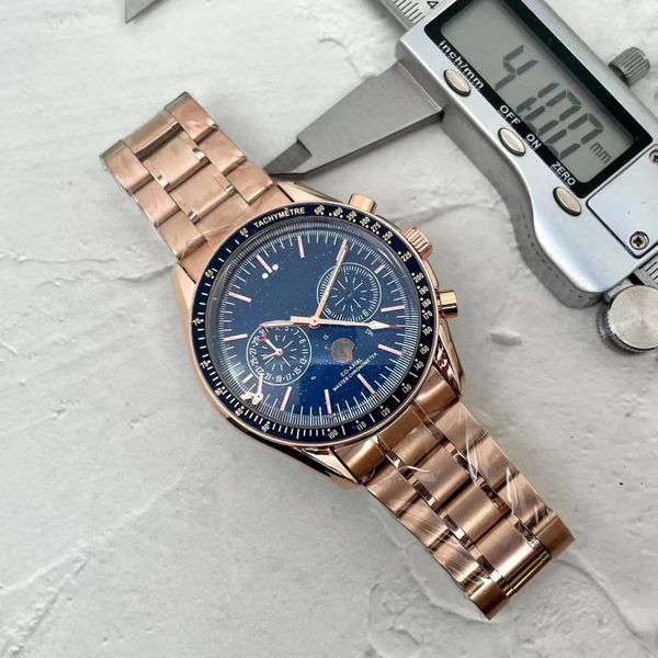 new men's watches high-quality business fashion quartz watch 41mm men's steel belt leather watch brand men's clock master des, Slivery;brown
new men's watches high-quality business fashion quartz watch 41mm men's steel belt leather watch brand men's clock master des, Slivery;brown