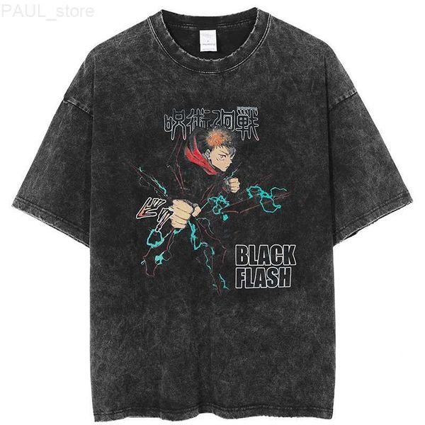 men's t-shirts anime jujutsu kaisen graphic t shirt men harajuku hip hop vintage washed tshirts for men oversize 100% cotton streetwear, White;black
men's t-shirts anime jujutsu kaisen graphic t shirt men harajuku hip hop vintage washed tshirts for men oversize 100% cotton streetwear, White;black