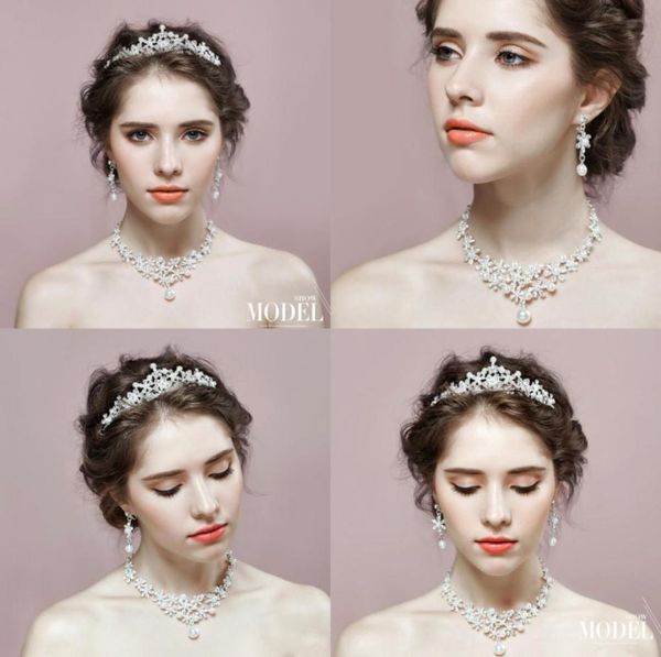 shiny pearl beaded bridal accessories crystal crownnecklaceearrings three piece set fashion bridal jewelrys bridal accesso7375491, White
shiny pearl beaded bridal accessories crystal crownnecklaceearrings three piece set fashion bridal jewelrys bridal accesso7375491, White