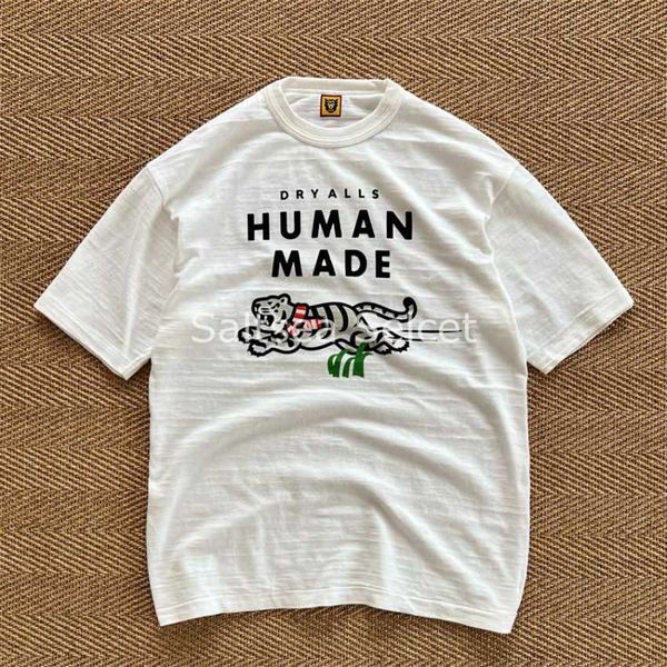 men's t-shirts new human made tiger print t shirt men women 1 1 2023ss tees l230630, White;black
men's t-shirts new human made tiger print t shirt men women 1 1 2023ss tees l230630, White;black