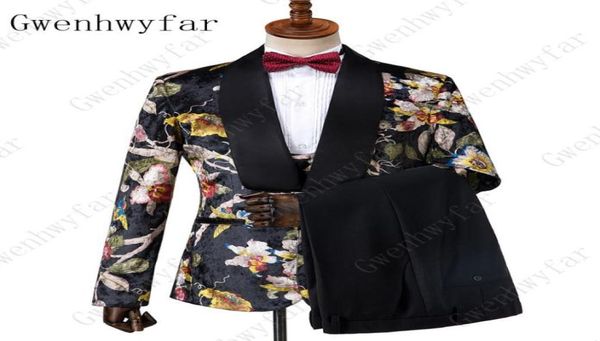 gwenhwyfar 2019 men 3 pcs suit casual floral printed wedding suits groomsmen fashion tuxedo male slim tuxedos jacketvestpants6178888, Black;gray
gwenhwyfar 2019 men 3 pcs suit casual floral printed wedding suits groomsmen fashion tuxedo male slim tuxedos jacketvestpants6178888, Black;gray