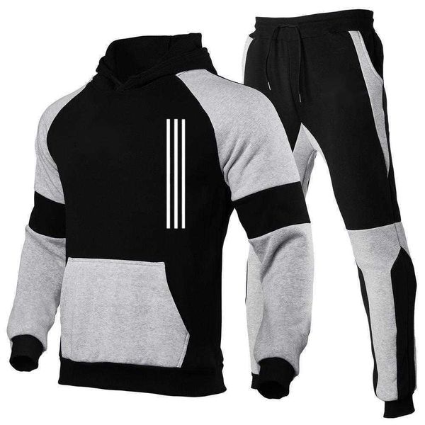 2023 new men's two-piece fashionable hoodie cotton casual track suit models jogging suits men mens tracksuits, Gray
2023 new men's two-piece fashionable hoodie cotton casual track suit models jogging suits men mens tracksuits, Gray