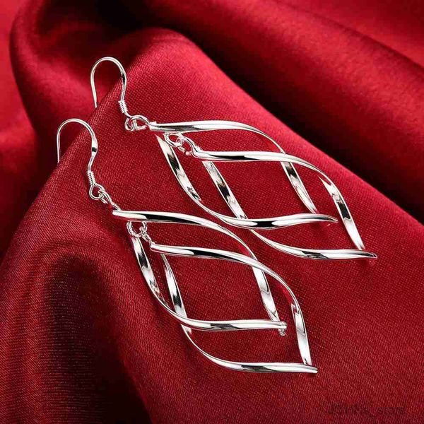 stud fine 925 sterling silver earrings fashion jewelry elegant hanging drop long wedding gifts r230630, Golden;silver
stud fine 925 sterling silver earrings fashion jewelry elegant hanging drop long wedding gifts r230630, Golden;silver