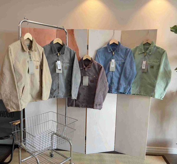 2023 men's jackets work clothes fashion brand carhart canvas washable wax dyed detroit jacket coat american style workwear label2014896, Black;brown
2023 men's jackets work clothes fashion brand carhart canvas washable wax dyed detroit jacket coat american style workwear label2014896, Black;brown