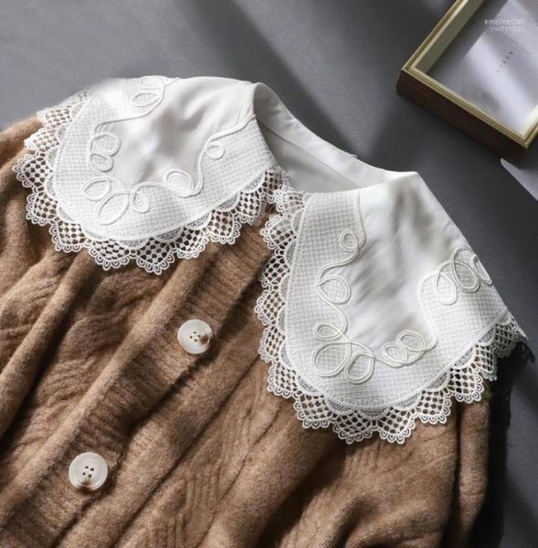 bow ties big lapel embroidery fake collar for women sweet shirt detachable collars lace neckline shoulder wrap false emel229412861, Black;gray
bow ties big lapel embroidery fake collar for women sweet shirt detachable collars lace neckline shoulder wrap false emel229412861, Black;gray