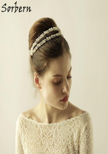 sorbern elegant silvergold headbands headpiece crystal wedding hair vine pearls bridal headband ceramic flower headdress hair acc2610203, Silver
sorbern elegant silvergold headbands headpiece crystal wedding hair vine pearls bridal headband ceramic flower headdress hair acc2610203, Silver