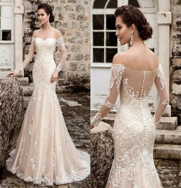 illusion long sleeves lace beach bridal gowns wedding dresses 2021 appliques button back mermaid plus size court train vestidos de6561469, White
illusion long sleeves lace beach bridal gowns wedding dresses 2021 appliques button back mermaid plus size court train vestidos de6561469, White