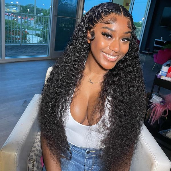 hd transparent curly wave lace frontal wig 26inch 13x4 front pure human hair closure wig150density for black women, Black;brown
hd transparent curly wave lace frontal wig 26inch 13x4 front pure human hair closure wig150density for black women, Black;brown