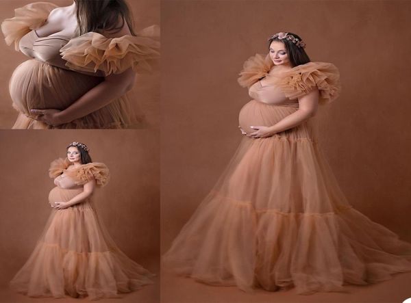 2021 elegant champagne plus size pregnant ladies a line sleepwear dress ruffle nightgowns for poshoot lingerie bathrobe nightwe5902460, White
2021 elegant champagne plus size pregnant ladies a line sleepwear dress ruffle nightgowns for poshoot lingerie bathrobe nightwe5902460, White