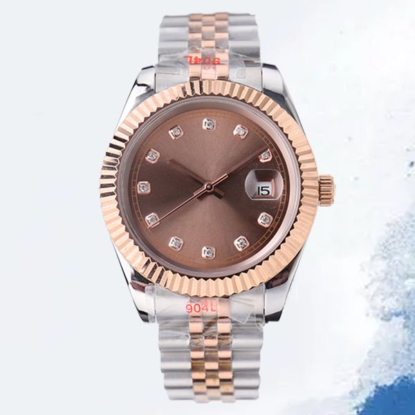 high end 3235 movement 31mm 36mm 41mm men women watch designer watches mechanical automatic 904 steel chain sapphire noctilucent waterproof, Slivery;brown
high end 3235 movement 31mm 36mm 41mm men women watch designer watches mechanical automatic 904 steel chain sapphire noctilucent waterproof, Slivery;brown