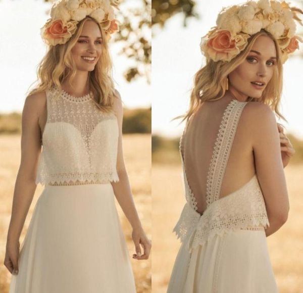 2020 modest rembo styling bohemian simple jewel sleeveless backless wedding dresses lace ruffles wedding gowns sweep train robe de6882452, White
2020 modest rembo styling bohemian simple jewel sleeveless backless wedding dresses lace ruffles wedding gowns sweep train robe de6882452, White
