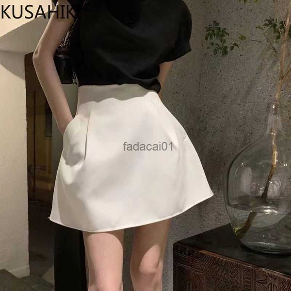 kusahiki korea 2023 summer new high waist woman shorts fashion solid causal pocket aline mini skirt sweet faldas mujer moda l230621, Black
kusahiki korea 2023 summer new high waist woman shorts fashion solid causal pocket aline mini skirt sweet faldas mujer moda l230621, Black