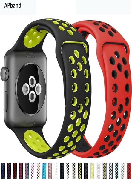 silicone strap for apple watch band 44mm 40mm 38mm 42mm 40 44 mm breathable accessories watchband bracelet iwatch 3 4 5 6 se2300046, Black;brown
silicone strap for apple watch band 44mm 40mm 38mm 42mm 40 44 mm breathable accessories watchband bracelet iwatch 3 4 5 6 se2300046, Black;brown