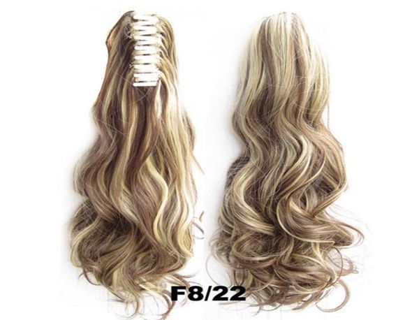 fashion curly pony tail 55cm long wavy blackbrown claw synthetic ponytail high temperature fiber hairpiece multicolor selection6072334, Black
fashion curly pony tail 55cm long wavy blackbrown claw synthetic ponytail high temperature fiber hairpiece multicolor selection6072334, Black