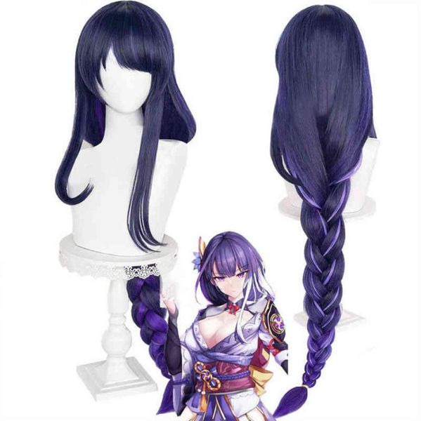game anime genshin impact raiden shogun cosplay wig pre styled 110cm long heat resistant synthetic purple mixed color baal wigs aa9493880, Black
game anime genshin impact raiden shogun cosplay wig pre styled 110cm long heat resistant synthetic purple mixed color baal wigs aa9493880, Black