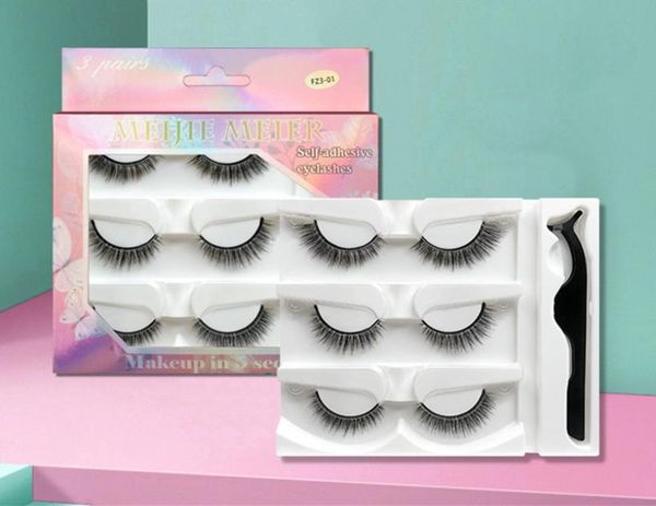 3d mink selfadhesive 3pairsset natural false eyelashes soft light eyelashes with tweezer makeup kit no glue needed8765617
3d mink selfadhesive 3pairsset natural false eyelashes soft light eyelashes with tweezer makeup kit no glue needed8765617