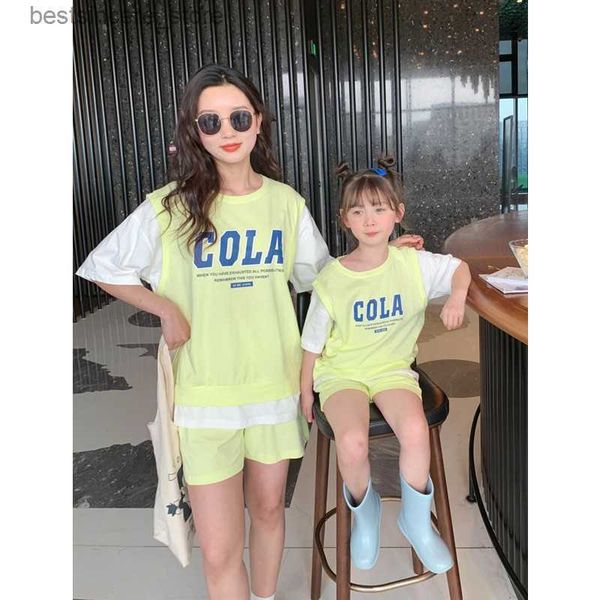 2023 mommy and baby matching outfits parent-child fashion clothes women clothing kids set summer korean mother daughter son suit l230522, Blue
2023 mommy and baby matching outfits parent-child fashion clothes women clothing kids set summer korean mother daughter son suit l230522, Blue