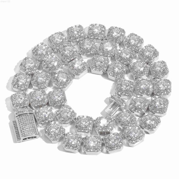wholesale 10mm vvs moissanite tennis chain iced out women fine jewelry tennis necklace, Silver
wholesale 10mm vvs moissanite tennis chain iced out women fine jewelry tennis necklace, Silver