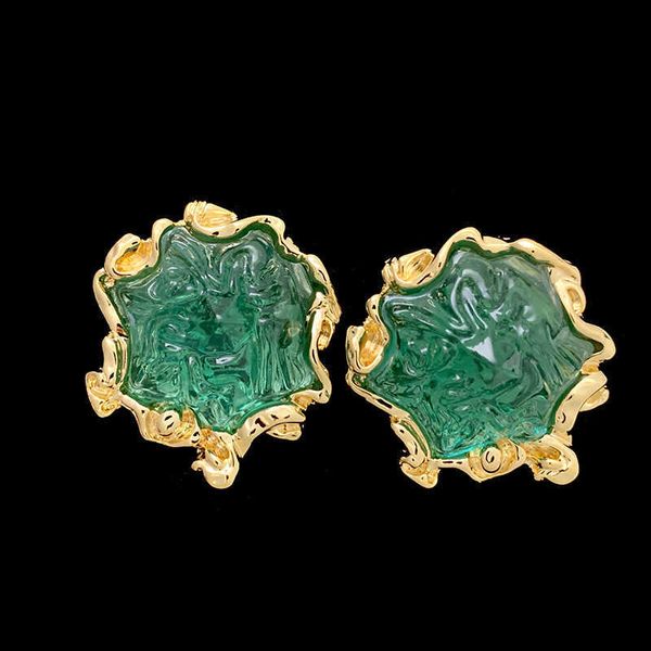 charm middle ancient style lava earrings for women with a highend sense of temperament and personalized design. green exaggerated texture ir, Golden
charm middle ancient style lava earrings for women with a highend sense of temperament and personalized design. green exaggerated texture ir, Golden