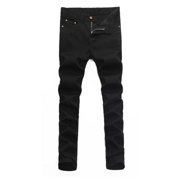 men's jeans designer 2021 black autumn and winter stretch men's small straight jeans fashion brand little bee pants plr6, Blue
men's jeans designer 2021 black autumn and winter stretch men's small straight jeans fashion brand little bee pants plr6, Blue