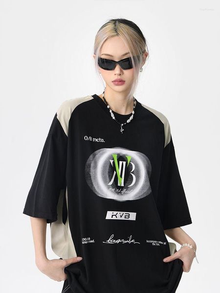 women's t shirts american vintage t-shirt color-block racing crewneck short sleeves men's and loose niche half sleeve ins, White
women's t shirts american vintage t-shirt color-block racing crewneck short sleeves men's and loose niche half sleeve ins, White