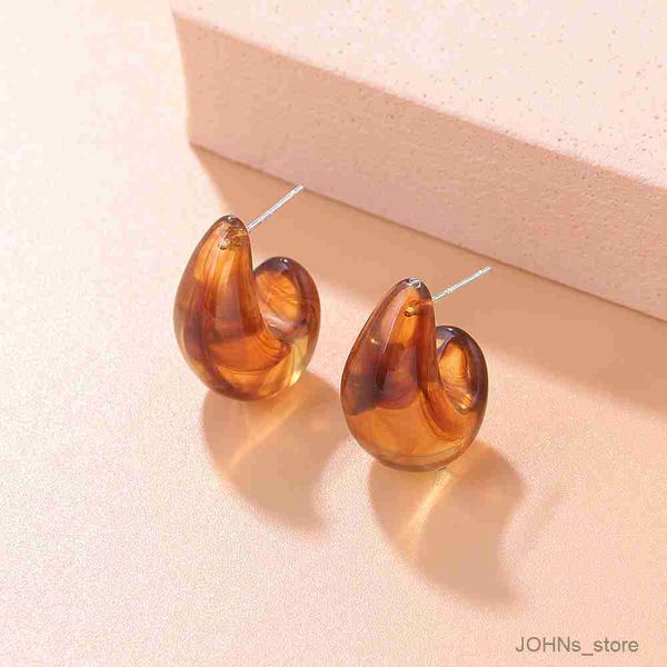 stud fashion women amber resin water drop stud earrings colorful transparent personality earrings female party jewelry r230630, Golden;silver
stud fashion women amber resin water drop stud earrings colorful transparent personality earrings female party jewelry r230630, Golden;silver