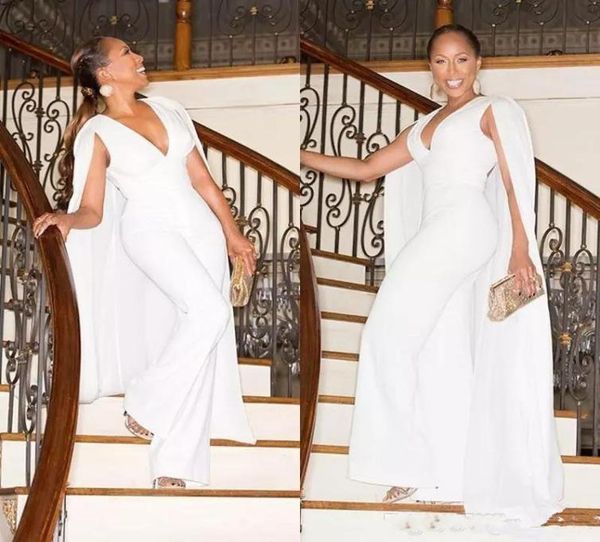 designer white jumpsuit evening dresses with cape chiffon deep v neck floor length chiffon custom made prom party formal gown8134438, Black;red
designer white jumpsuit evening dresses with cape chiffon deep v neck floor length chiffon custom made prom party formal gown8134438, Black;red
