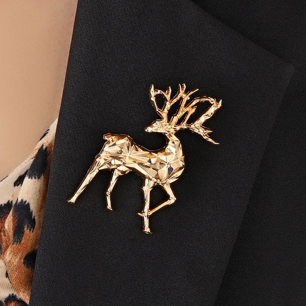 1pc xmas elk brooches premium corsage enamel lapel pins animal christmas deer antlers badges party clothing accessories gift, Gray
1pc xmas elk brooches premium corsage enamel lapel pins animal christmas deer antlers badges party clothing accessories gift, Gray