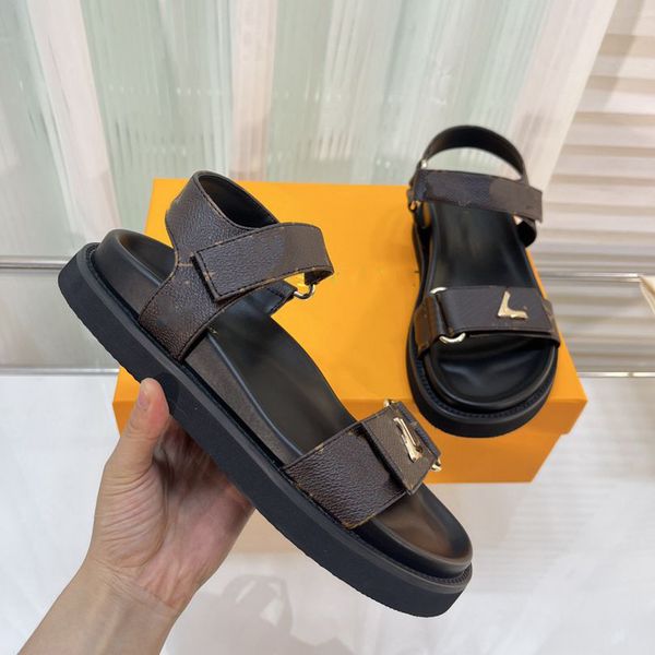 fashion designer luis sandals leather platform slippers women vuttonity slide classic flip-flops summer dfbds, Black
fashion designer luis sandals leather platform slippers women vuttonity slide classic flip-flops summer dfbds, Black
