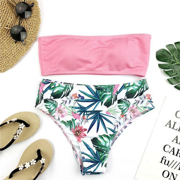 women's swimwear bandeau bikini set women floral print swimwear push up swimsuit brazilian biquini pink bikinis pad bathing suit beachw, White;black
women's swimwear bandeau bikini set women floral print swimwear push up swimsuit brazilian biquini pink bikinis pad bathing suit beachw, White;black