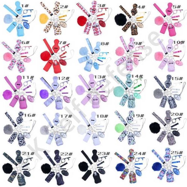 self defense keychain set for women 2023 factory multi colors alarm pompom wristlet suit, Slivery;golden
self defense keychain set for women 2023 factory multi colors alarm pompom wristlet suit, Slivery;golden