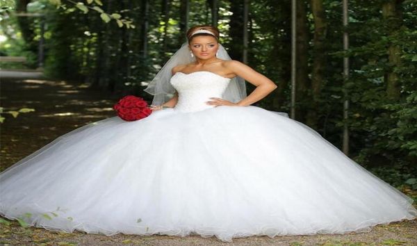 2019 luxurious ball gown wedding dresses sweetheart sequins beaded tulle floor length plus size wedding gowns sparkly bridal dress2719928, White
2019 luxurious ball gown wedding dresses sweetheart sequins beaded tulle floor length plus size wedding gowns sparkly bridal dress2719928, White