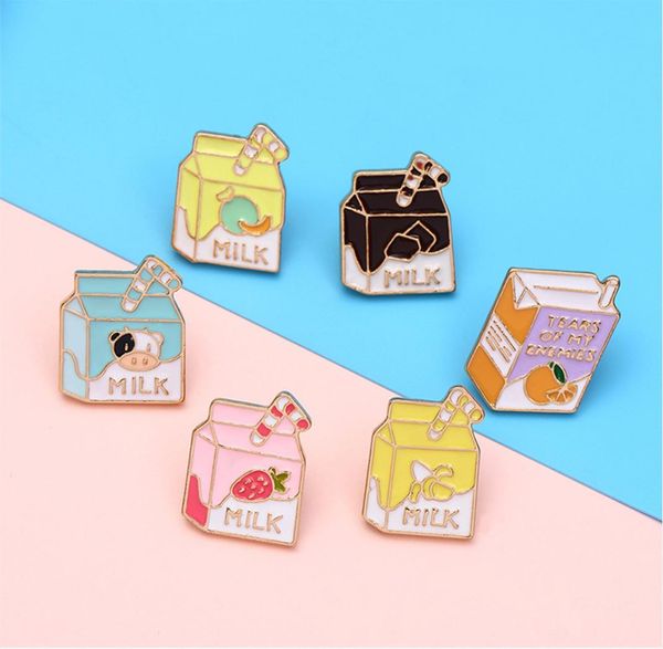 cute milk box enamel pins cartoon strawberry chocolate brooches small lovely badge trendy backpack lapel jewelry gifts for girls4836110, Blue
cute milk box enamel pins cartoon strawberry chocolate brooches small lovely badge trendy backpack lapel jewelry gifts for girls4836110, Blue