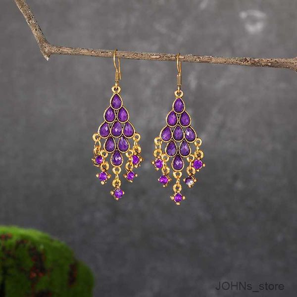 stud vintage geometric water drop earrings for women ethnic colorful personality hanging dangle earrings jewelry gift r230630, Golden;silver
stud vintage geometric water drop earrings for women ethnic colorful personality hanging dangle earrings jewelry gift r230630, Golden;silver