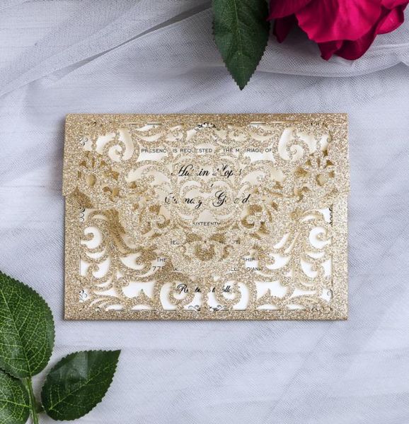 new arrival gold glitter laser cut invitations cards for wedding bridal shower engagement birthday graduation business party invit2804120, Black
new arrival gold glitter laser cut invitations cards for wedding bridal shower engagement birthday graduation business party invit2804120, Black