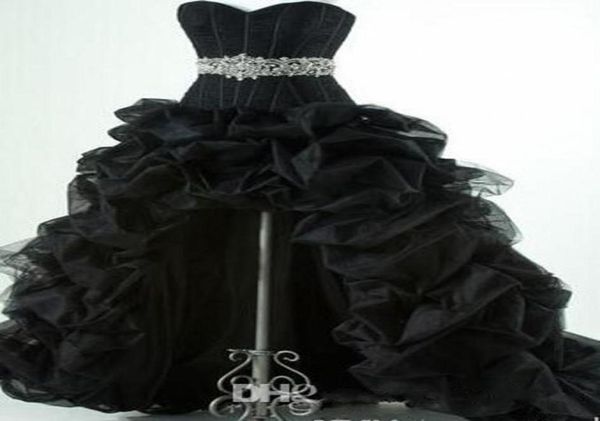 classic 2018 black high low prom dresses corset sweetheart neckline shiny beading waist pickups vestidos de fiesta9199137
classic 2018 black high low prom dresses corset sweetheart neckline shiny beading waist pickups vestidos de fiesta9199137
